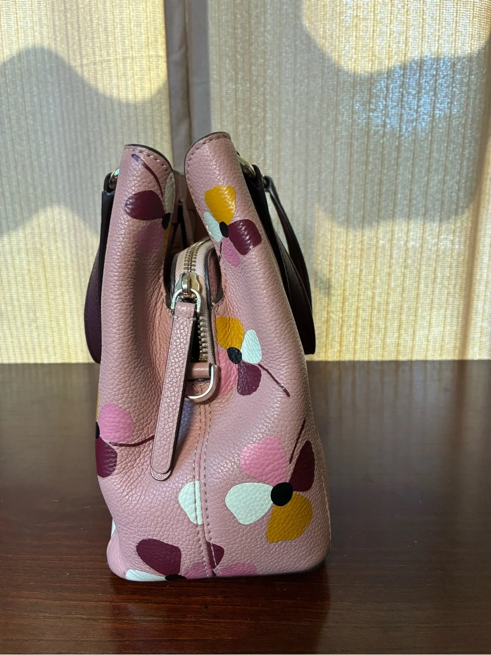 kate spade structured leather